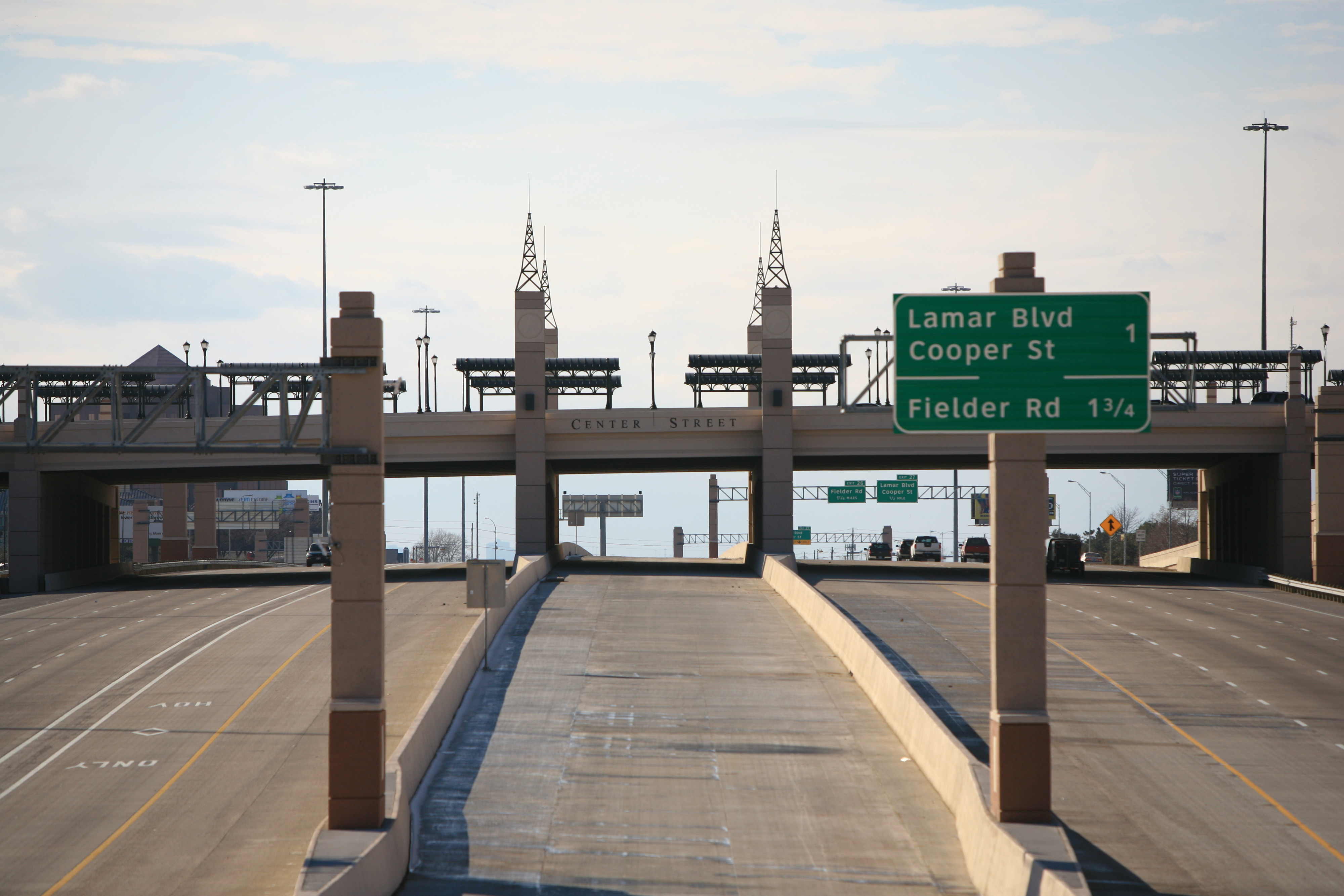 Daytime image of Center Street Bridge